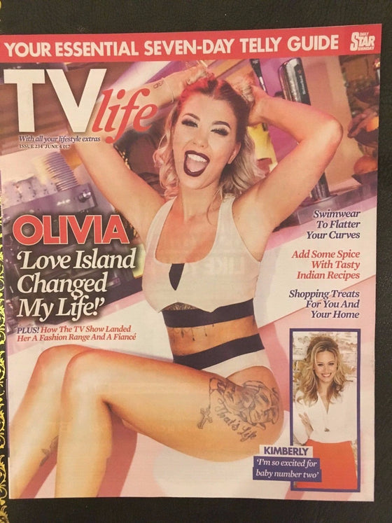 TV Life Magazine 2017 Olivia Buckland Kimberley Wyatt Robyn Lawley Hazen Audel