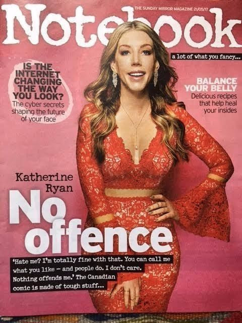 Notebook Magazine May 2017 Katherine Ryan Michaela Strachan Denise Gough