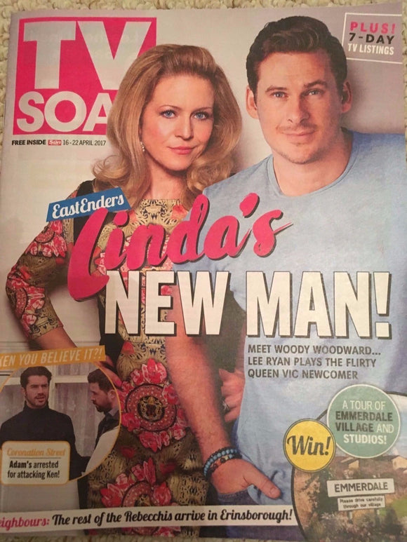 TV SOAP MAGAZINE 16 APRIL 2017 KELLIE BRIGHT LEE RYAN SAM ROBERTSON