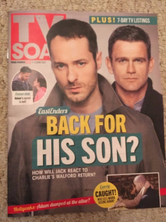 TV SOAP MAGAZINE MAY 2017 DECLAN BENNETT Julia Goulding Adam Thomas Scott Maslen