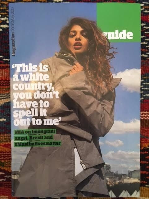 UK Guardian Guide Magazine May 2017 MIA Alfie Brown