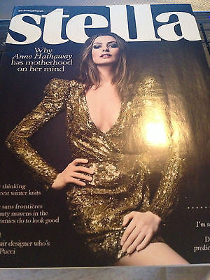 NEW STELLA MAGAZINE 30 DEC 2012 ANNE HATHAWAY LES MISERABLES