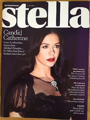 CATHERINE ZETA JONES interview MICHAEL DOUGLAS BRAND NEW 1DAY UK ISSUE 2013