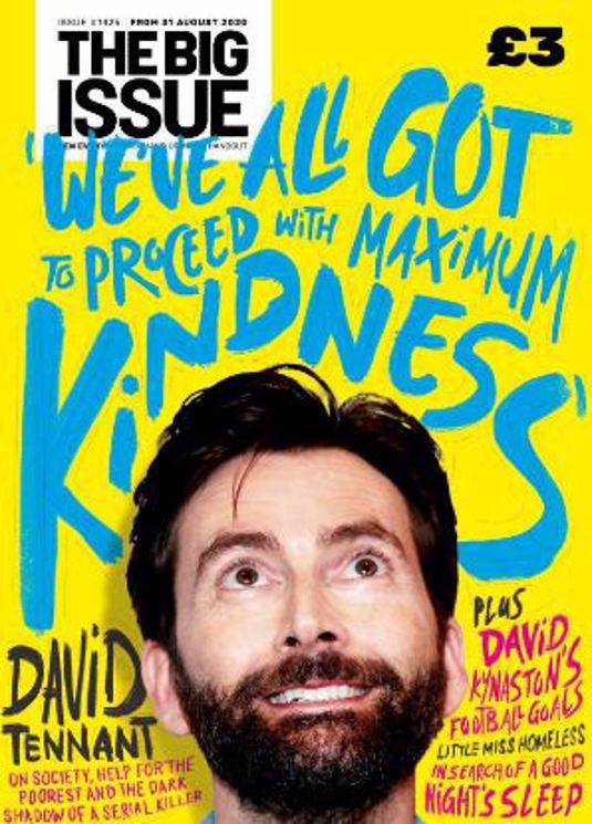 UK Big Issue Magazine September 2020 David Tennant Exclusive