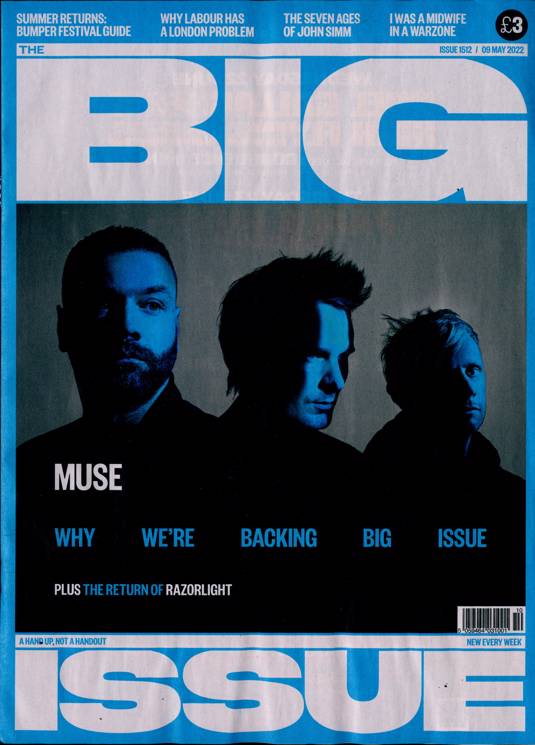 BIG ISSUE Magazine ISSUE 1512 - MUSE