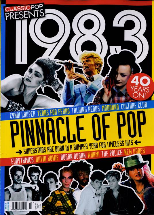 Pop Presents Magazine 1983 MADONNA David George Michal W YourCelebrityMagazines