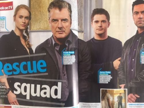 UK TV & Satellite Magazine 17 March 2018 David Boreanaz Chris Noth Courteney Cox