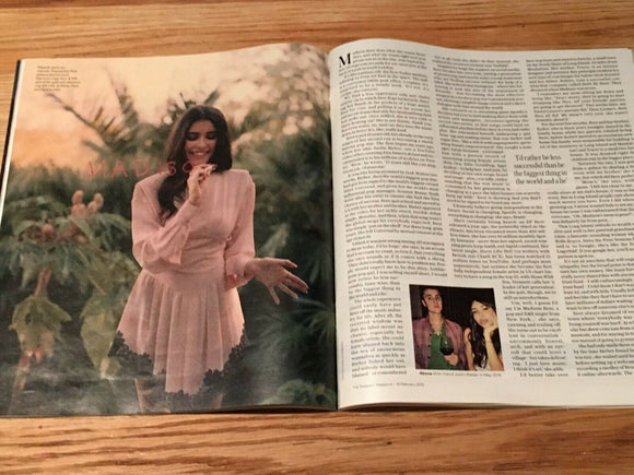 UK Telegraph Magazine Feb 2019: MADISON BEER PHOTO INTERVIEW - Chiwetel Ejiofor