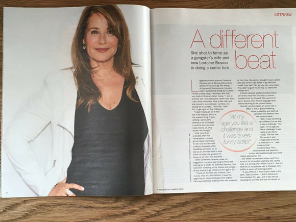 UK S EXPRESS 03/2019: JAMES MORRISON Lorraine Bracco JAMES MARTIN AJ Odudu