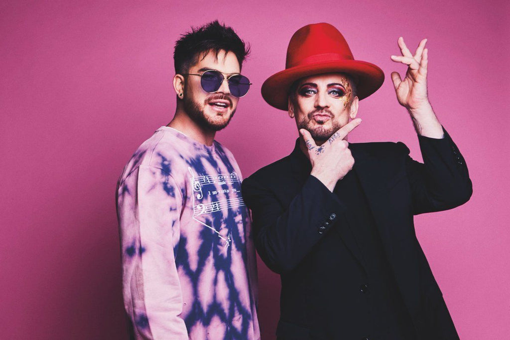 Gay Times Magazine December 2017 Adam Lambert interviews Boy George