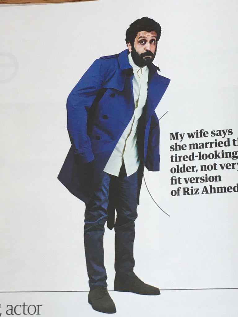 UK Guardian Weekend Magazine MAY 2018: RACHEL RILEY Adeel Akhtar Interview