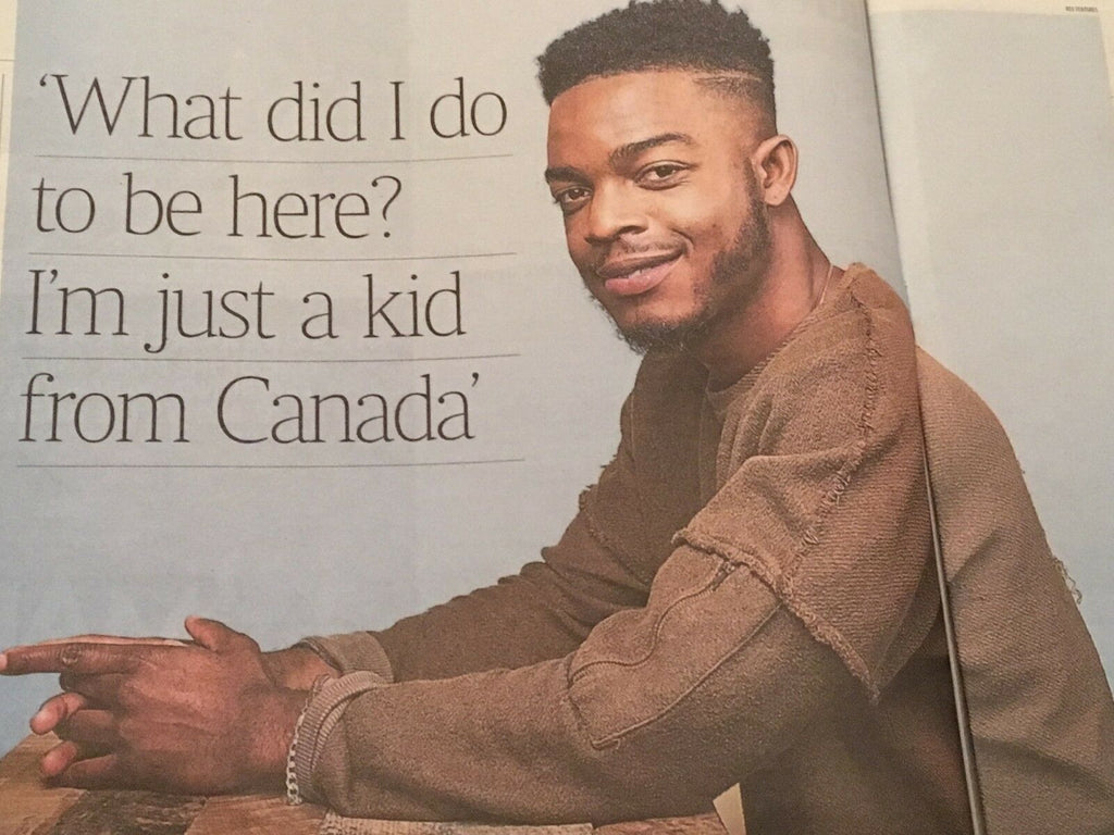 UK Times Review JAN 2019: CHRISTIAN DIOR Stephan James PRINCESS MARGARET