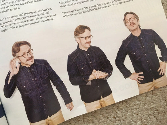 THE Guardian Weekend magazine 16 June 2018 Marc Maron Paul WHitehouse