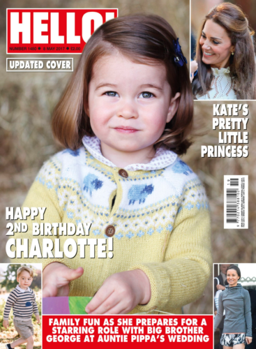 HELLO! magazine May 2017 Princess Charlotte - Happy 2nd Birthday!