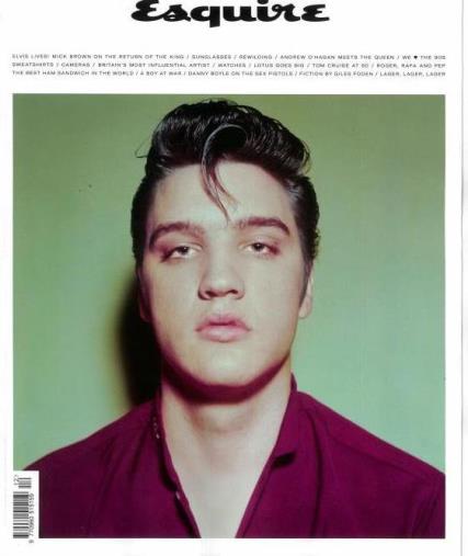Esquire UK magazine Summer 2022 Elvis Presley Lives! The return of the King