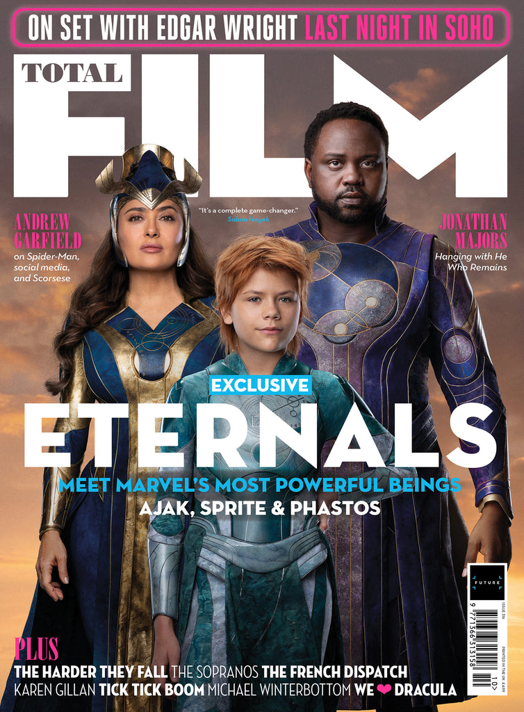 TOTAL FILM Mag October 2021: ETERNALS - COVER #3 AJAK, SPRITE & PHASTOS