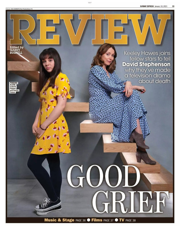 UK Express Review 10th Jan 2021 Keeley Hawes Cover Interview