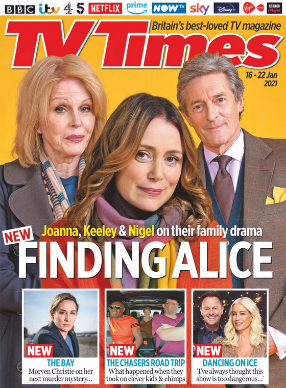 TV Times Magazine 16 Jan 2021 Keeley Hawes Joanna Lumley
