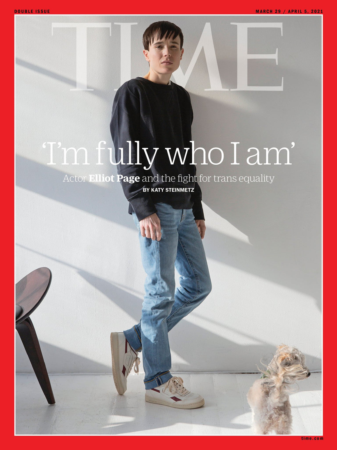 TIME Magazine Magazine Elliot Page March 29th 2021