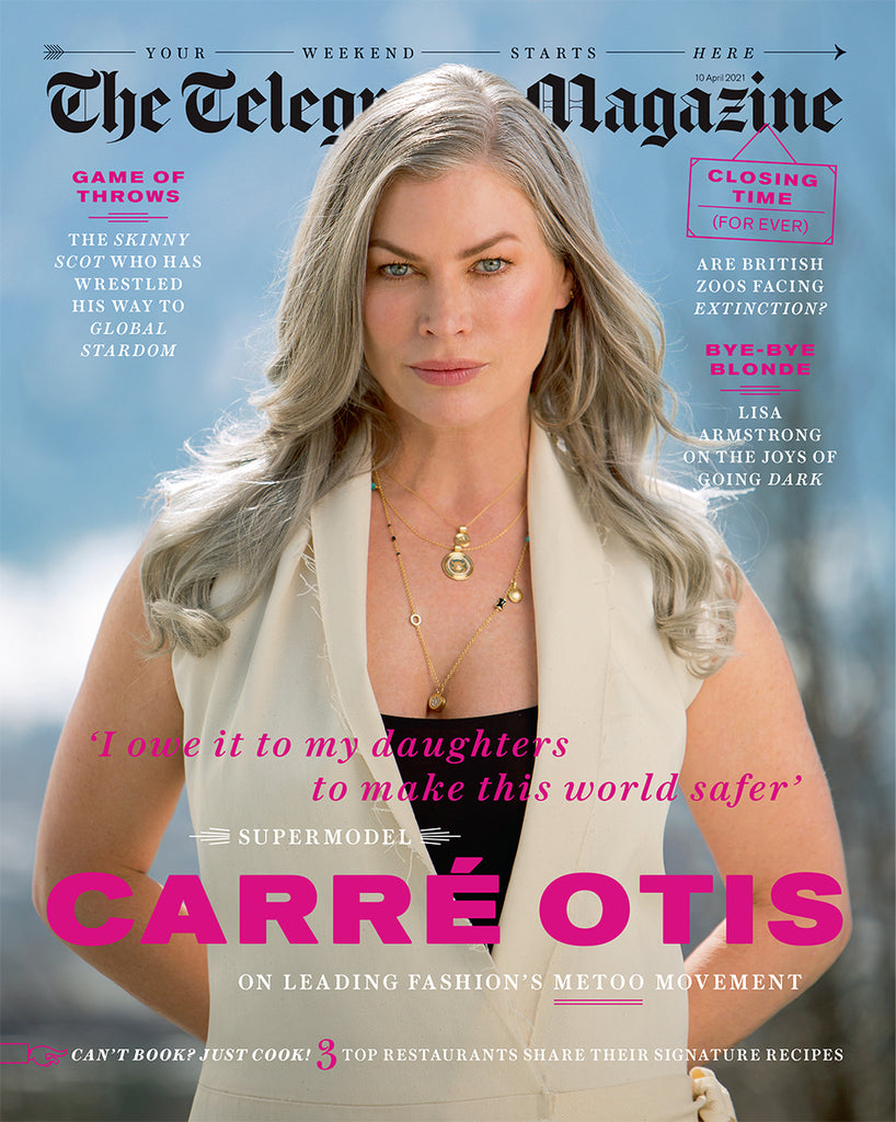 TELEGRAPH magazine 10 April 2021 Carré Otis cover and interview - Drew McIntyre