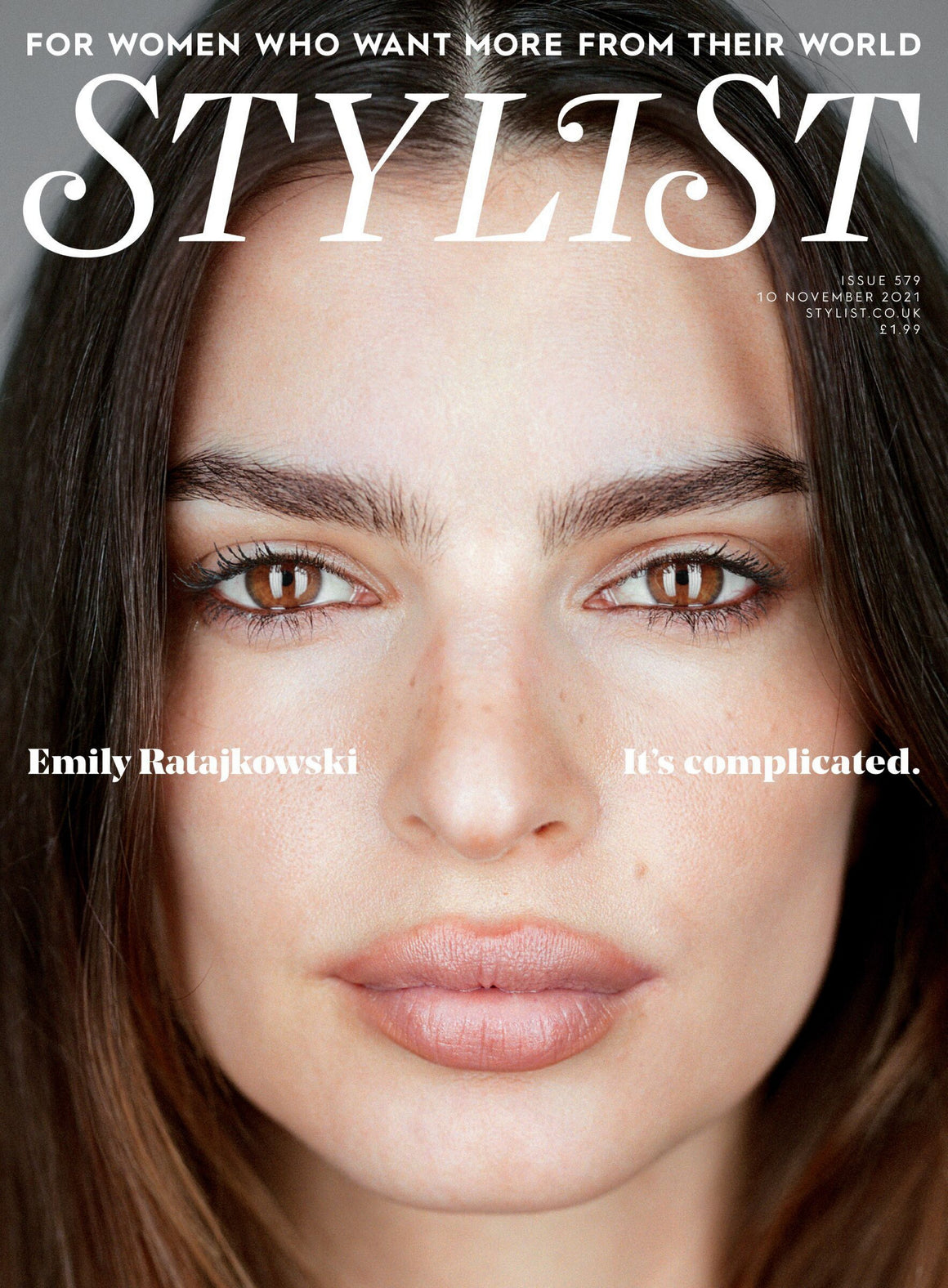 STYLIST MAGAZINE - November 2021 Emily Ratajkowski cover