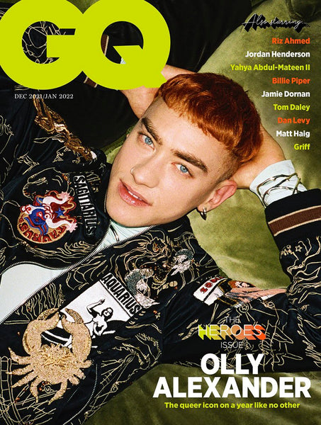 British GQ Magazine Dec 2021 OLLY ALEXANDER Years & Years Collectors C ...