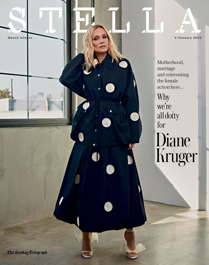 UK STELLA Magazine Jan 2022: DIANE KRUGER COVER FEATURE