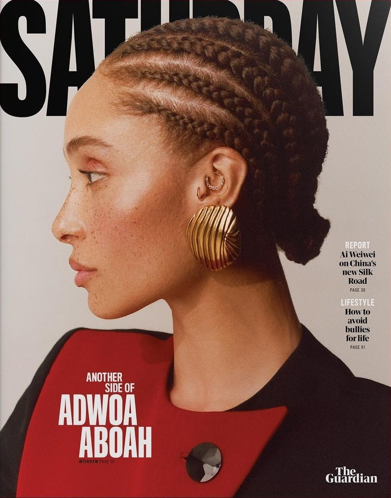 GUARDIAN SATURDAY Mag 19/03/2022 ADWOA ABOAH Charli XCX Ai Weiwei Mclusky