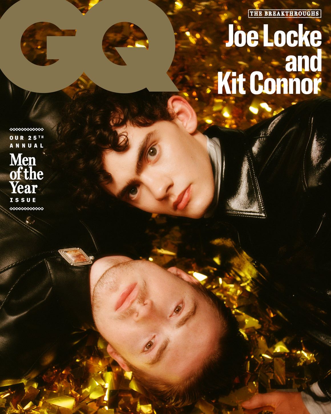 BRITISH GQ Dec/Jan 2022 Joe Locke & Kit Connor (Heartstopper) Cover (Defective Copy)