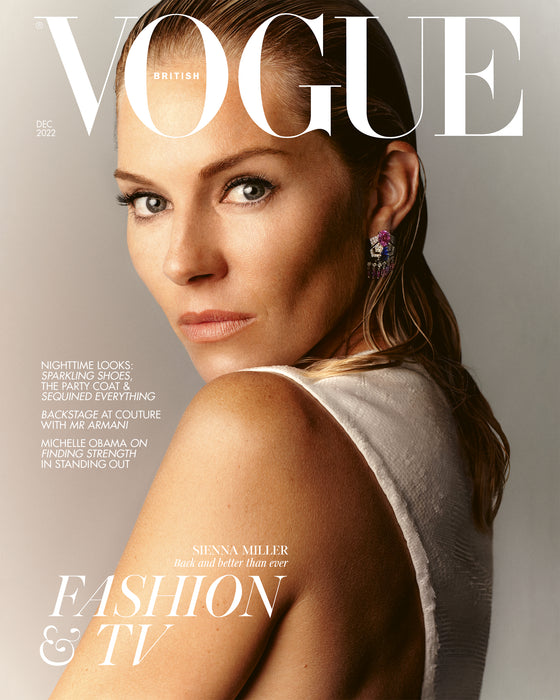 Sienna Miller for Vogue UK Magazine - December 2022