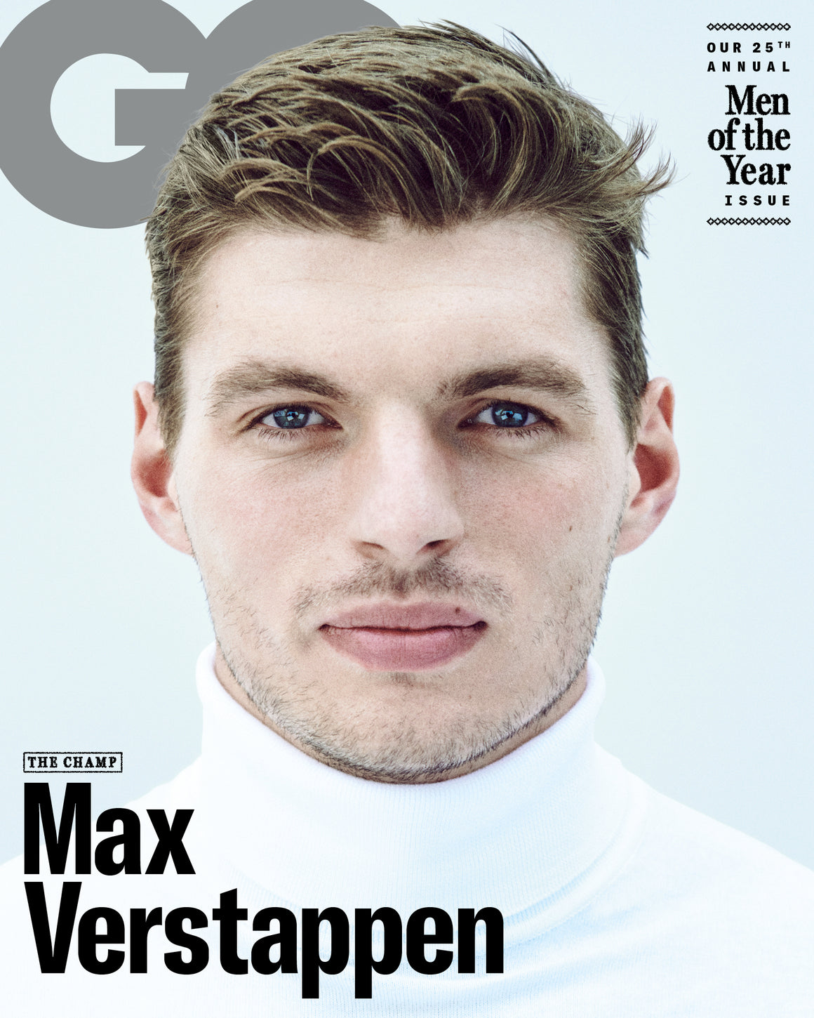 BRITISH GQ Dec/Jan 2022 Max Verstappen Cover