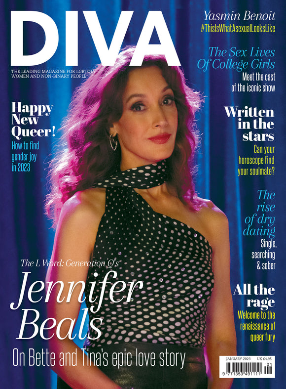 DIVA Magazine 318 January 2023 Jennifer Beals The L Word