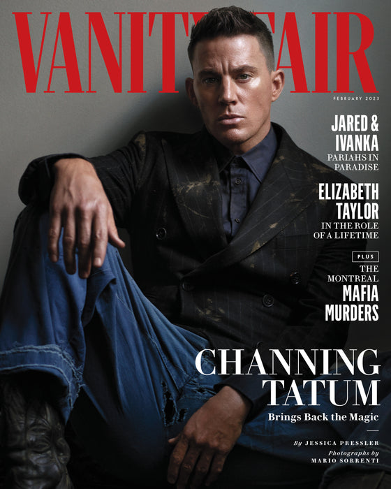 CHANNING TATUM - VANITY FAIR MAGAZINE - FEBRUARY 2023 - BRAND NEW