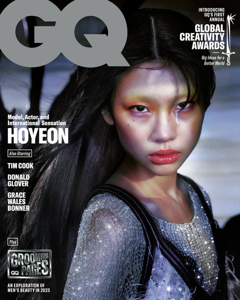 BRITISH GQ Magazine April 2023 HOYEON Squid Game - YourCelebrityMagazines