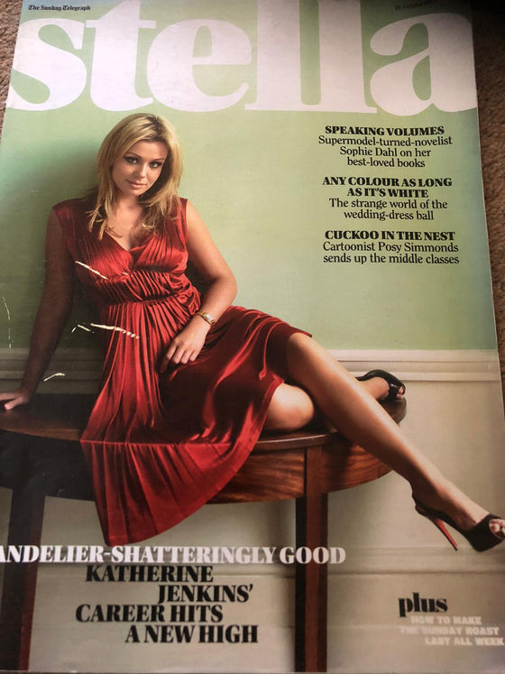 KATHERINE JENKINS UK STELLA magazine October 2007