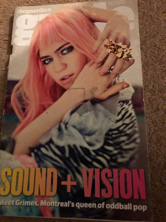 THE GUARDIAN GUIDE Magazine 2012 - Grimes Cover