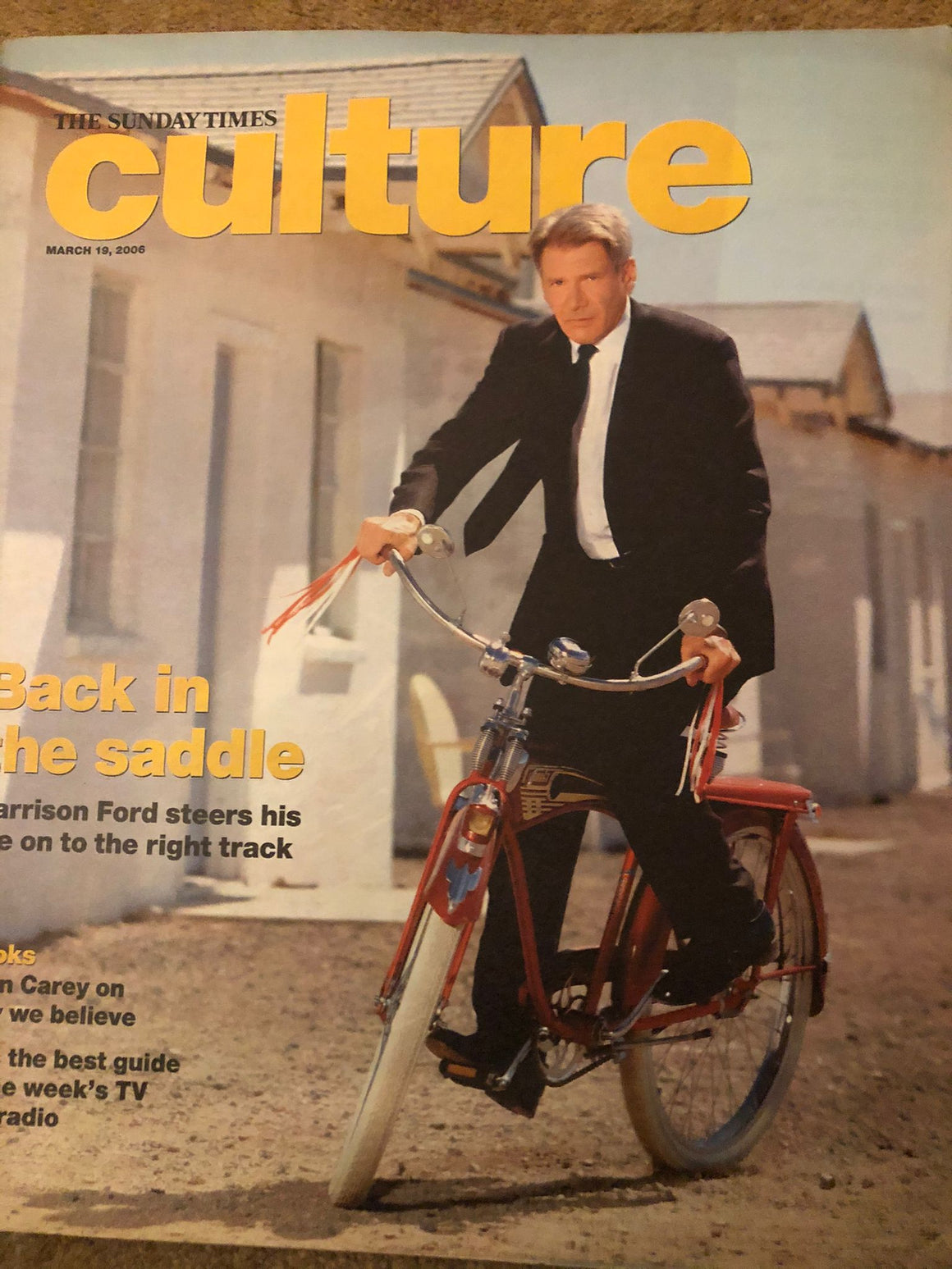CULTURE Mag 19/03/2006 HARRISON FORD Tamsin Greig Julian Sands
