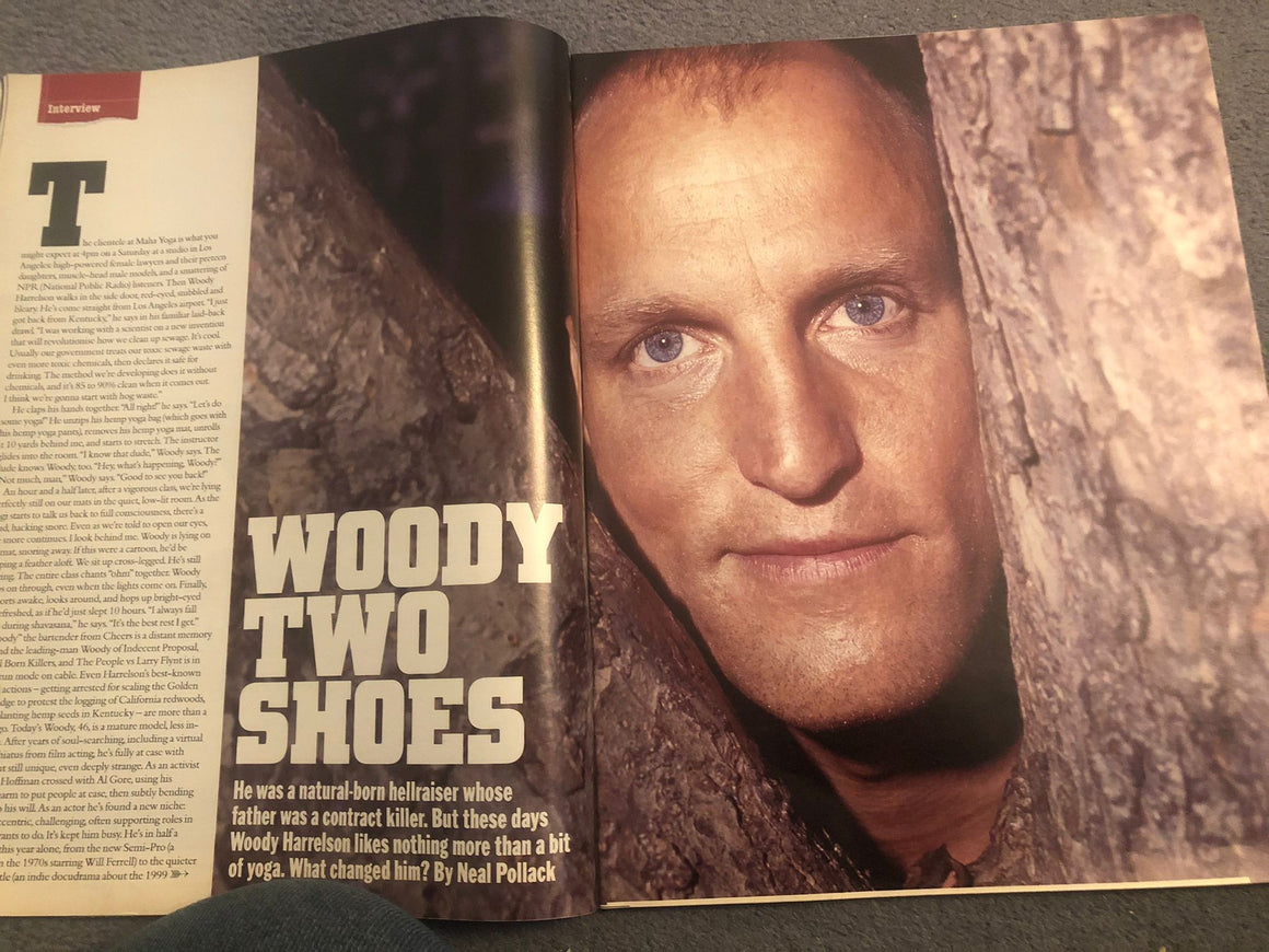 SUNDAY TIMES Mag 20/04/2008 Woody Harrelson Interview