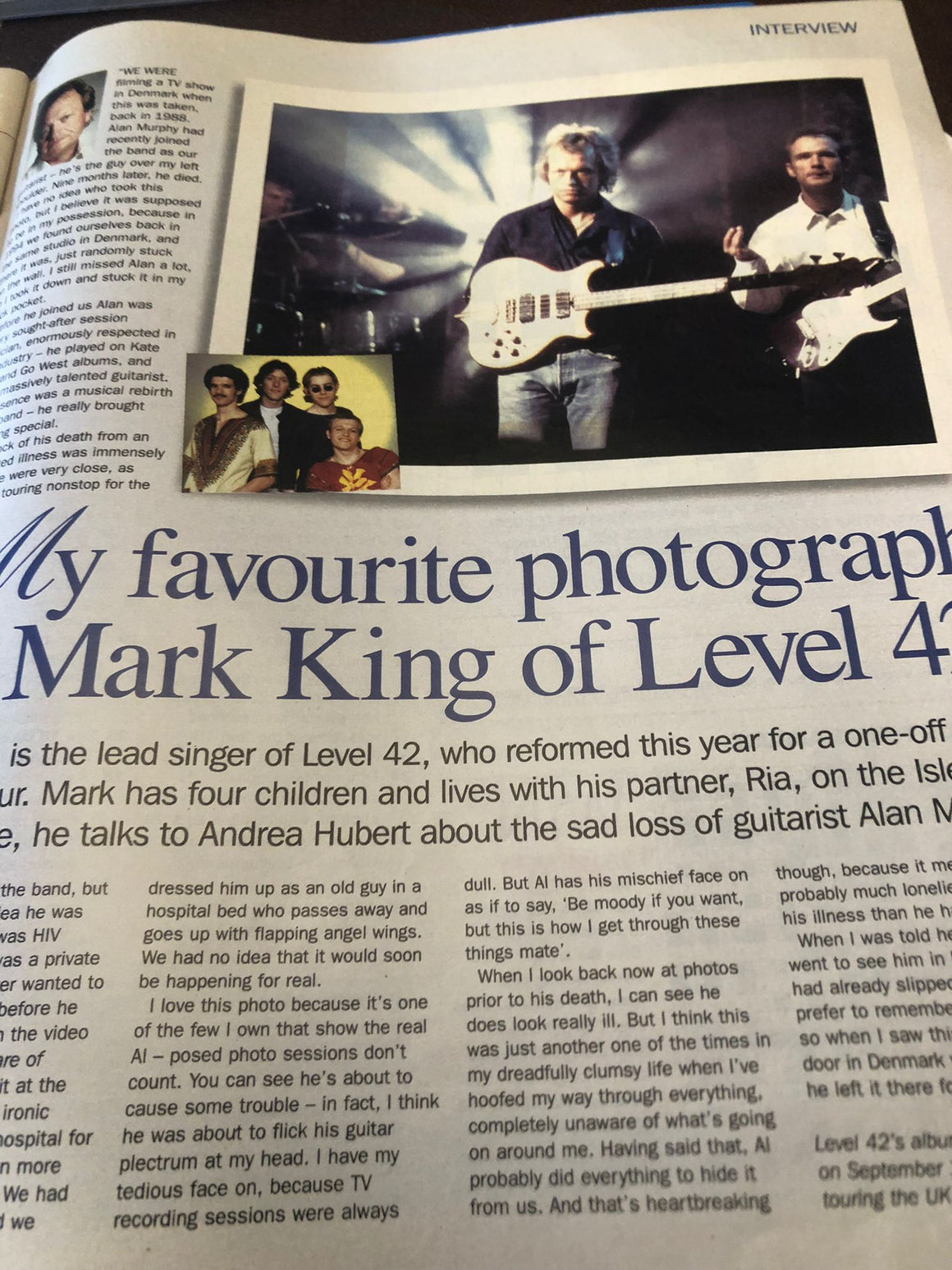 S EXPRESS Magazine September 2006 Mark King Level 42