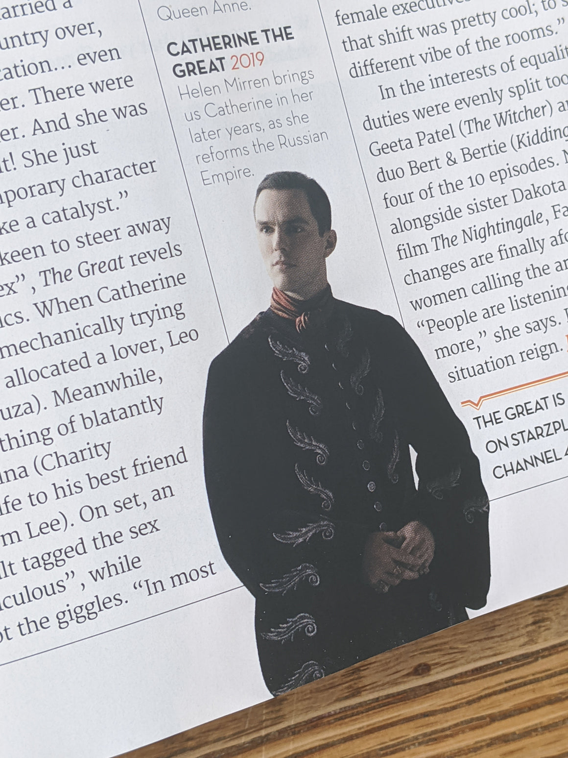 Total Film Magazine July 2020 Nicholas Hoult Rllr Fanning