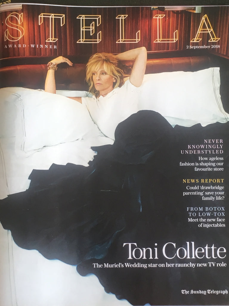 UK Stella Magazine September 2018: TONI COLLETTE PHOTO COVER INTERVIEW