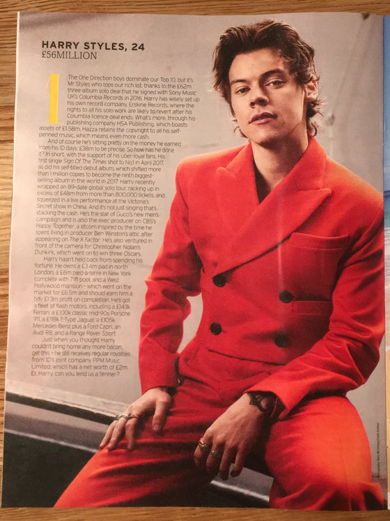 Guardian G2 September 2019: LOUIS TOMLINSON COVER & FEATURE - ONE DIRE -  YourCelebrityMagazines