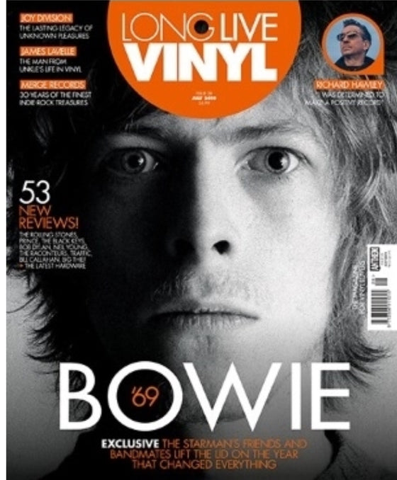 Long Live Vinyl #28 (July 2019) David Bowie '69 Exclusive