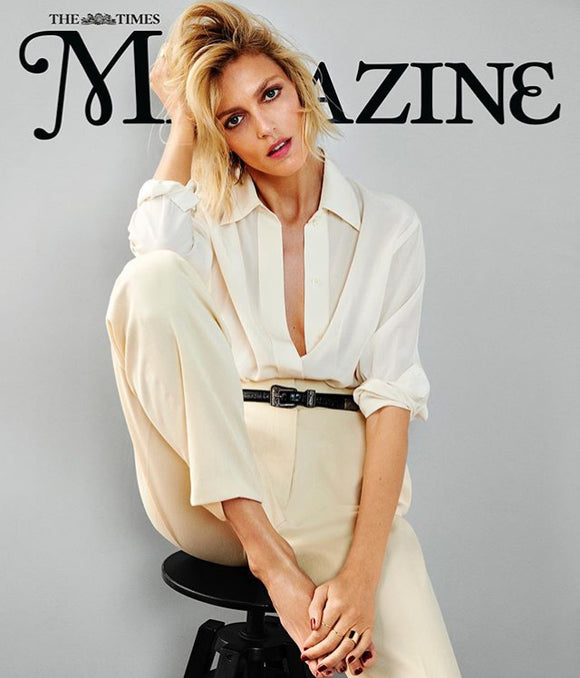 TIMES magazine 8th June 2019 Anja Rubik cover and interview - Sir Elton John