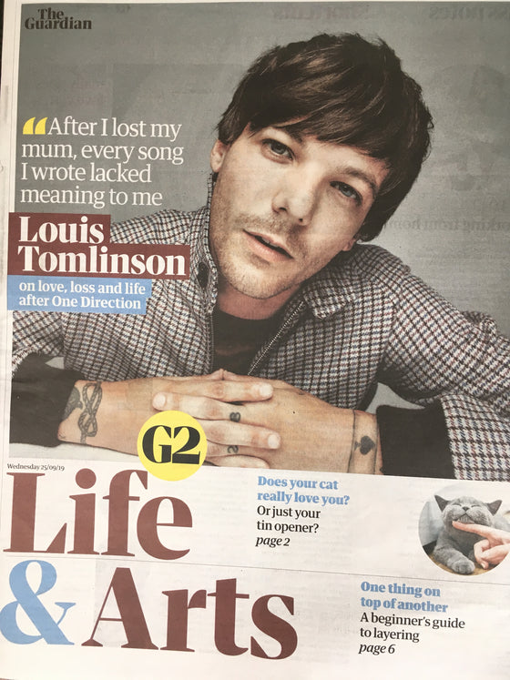 Observer magazine 20/11/2022 Louis Tomlinson Interview