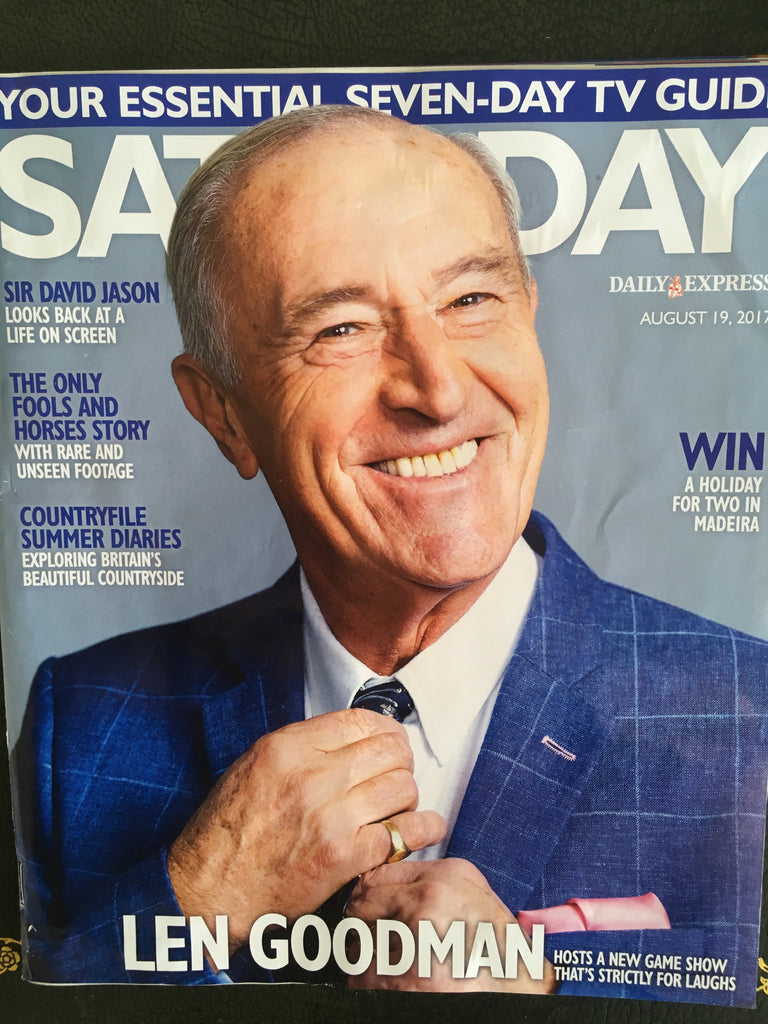 Saturday Magazine Aug 2017 Len Goodman Keeley Donovan Trudie Goodwin Faye Brooks