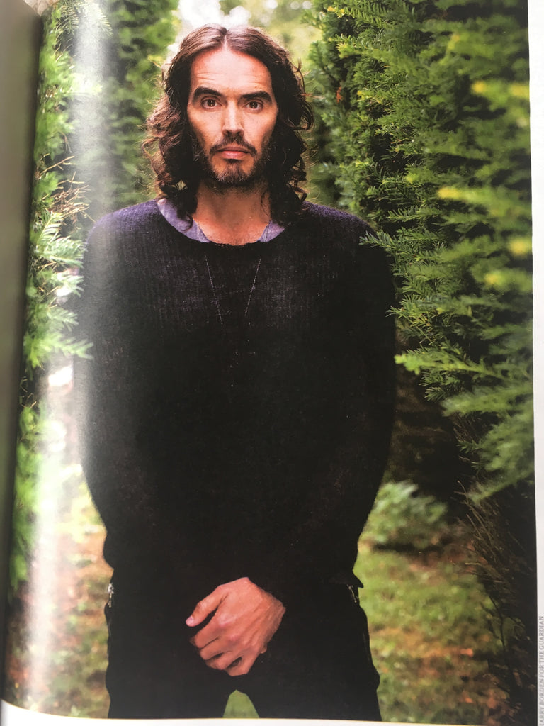 UK Guardian Weekend Magazine 2nd September 2017 - Russell Brand Exclusive Interview