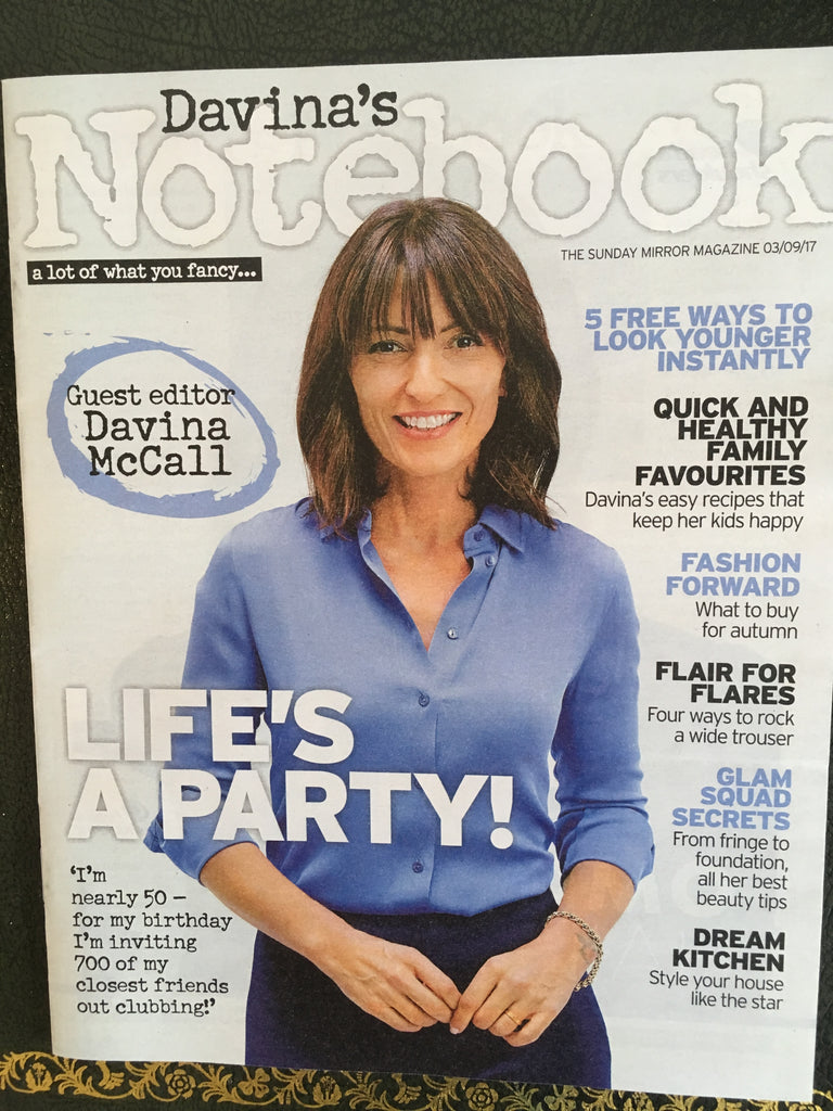 Notebook Magazine 3 September 2017 Davina McCall Guest Edits This Issue!