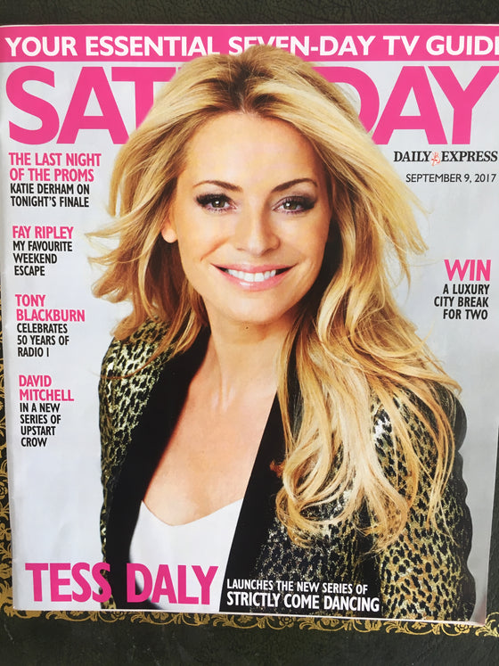 Saturday Magazine Sept 2017 Tess Daly Katy Manning Katie Derham Olivia Palermo