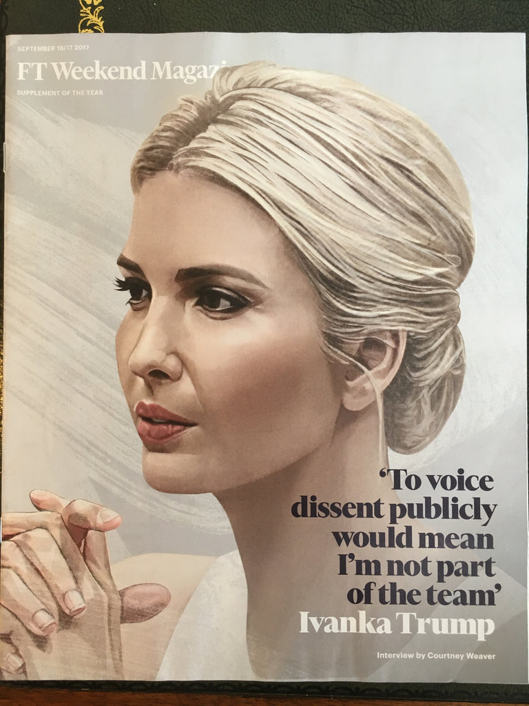 Ivanka Trump interview on FT Weekend Magazine